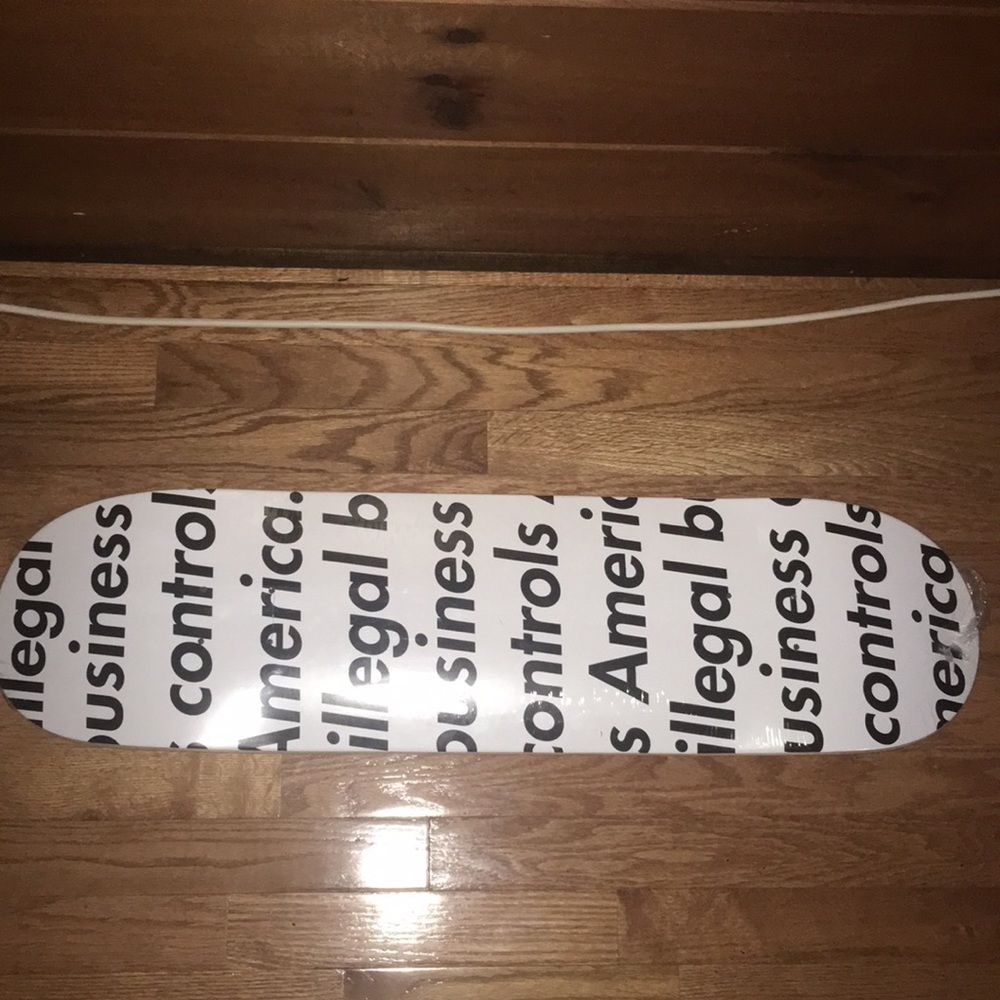 Supreme Illegal Business Controls America Deck